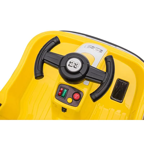 GTS1166 elektriskā dzeltenā automašīna