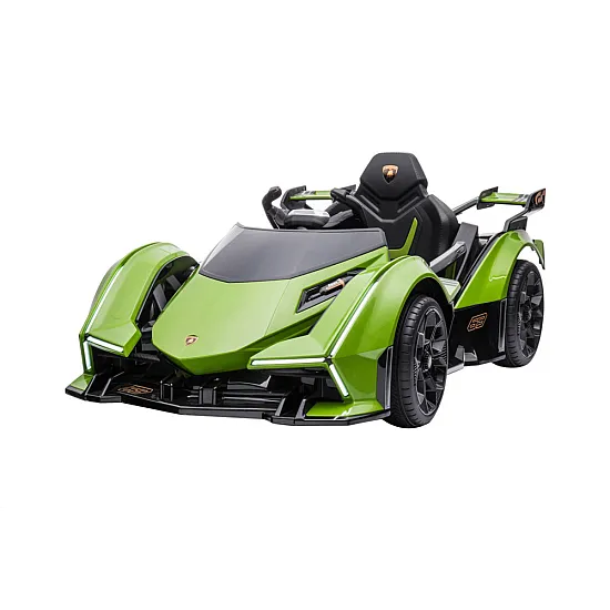 Lamborghini GT HL528 zaļais elektromobilis