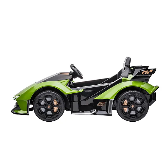 Lamborghini GT HL528 zaļais elektromobilis