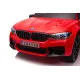 BMW M5 sarkanais elektromobilis