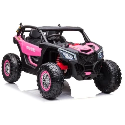 Rozā elektriskais bagijs XB-2118 4x4