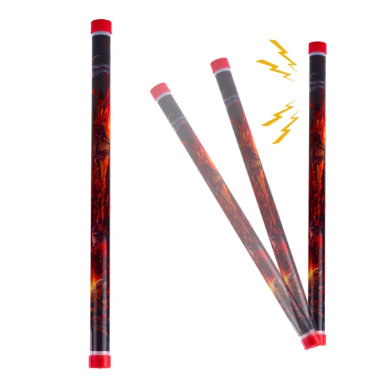 Akustiskās skaņas caurules ar gaismas un skaņas efektiem Mūzikas instrumentai