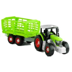 Montāžas traktors ar atvērtu piekabi 43 cm