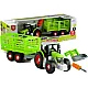 Assembly Tractor with Opened Trailer 43 cm Rotaļlietu automašīnas