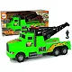 Auto Tow Truck Roadside Assistance 1:10 Green Rope Rotaļlietu automašīnas