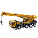 Autokrane Huina Crane Construction Vehicle Movable Metal Parts 1:50 Rotaļlietu automašīnas