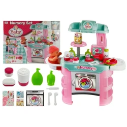 Zīdaiņu kopšanas komplekts ar veļas mašīnu