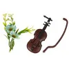 Baby Doll Emily Violin Flowers Leļļu un spēļu komplekti