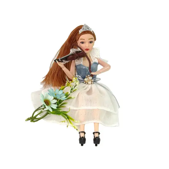 Baby Doll Emily Violin Flowers Leļļu un spēļu komplekti