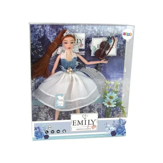 Baby Doll Emily Violin Flowers Leļļu un spēļu komplekti