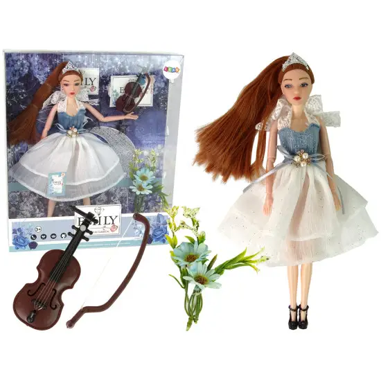 Baby Doll Emily Violin Flowers Leļļu un spēļu komplekti