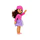 A doll with brown hair Dolls and game sets