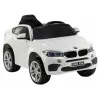 Balts BMW X6 elektromobilis Elektriskās mašīnas bērniem