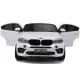 Balts BMW X6M ar akumulatoru darbināms automobilis Automašīnas