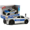 Battery Operated Police Car 1:20 Lights and Sounds Strung Silver Rotaļlietu automašīnas