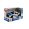 Battery Operated Police Car 1:20 Lights and Sounds Strung Silver Rotaļlietu automašīnas
