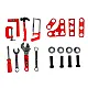 Big Sawmill Tools Set for little Tinkerer 23 pcs Darba rīki