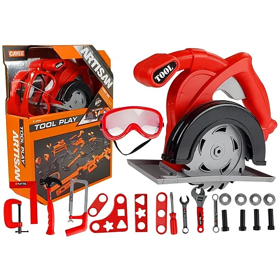 Big Sawmill Tools Set for little Tinkerer 23 pcs Darba rīki