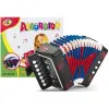Melns akordeons mazam mūziķim Mūzikas instrumentai