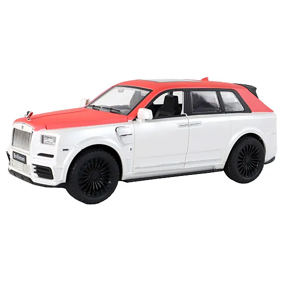 Car R/C 1:20 White and Red Pilot Car Rotaļlietu automašīnas