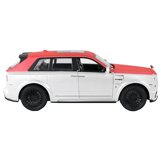 Car R/C 1:20 White and Red Pilot Car Rotaļlietu automašīnas