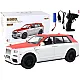 Car R/C 1:20 White and Red Pilot Car Rotaļlietu automašīnas