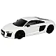 Car R/C Audi R8 1:24 Rastar White Rotaļlietu automašīnas