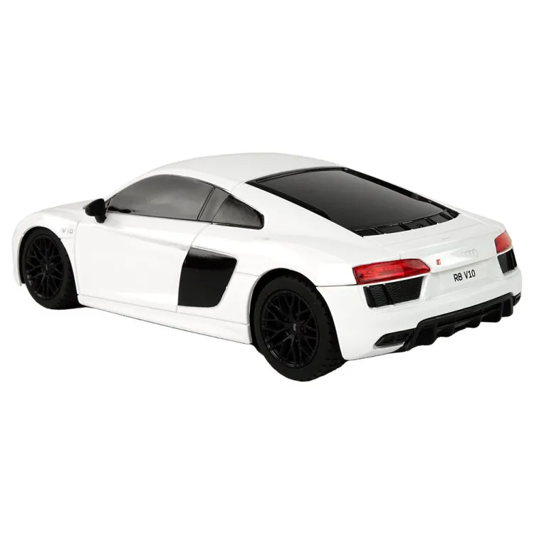 Car R/C Audi R8 1:24 Rastar White Rotaļlietu automašīnas