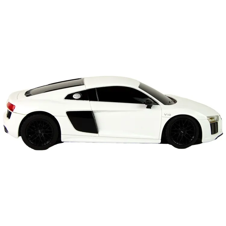 Car R/C Audi R8 1:24 Rastar White Rotaļlietu automašīnas
