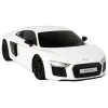 Car R/C Audi R8 1:24 Rastar White Rotaļlietu automašīnas