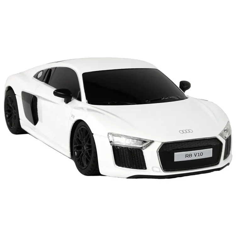 Car R/C Audi R8 1:24 Rastar White Rotaļlietu automašīnas