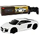 Car R/C Audi R8 1:24 Rastar White Rotaļlietu automašīnas