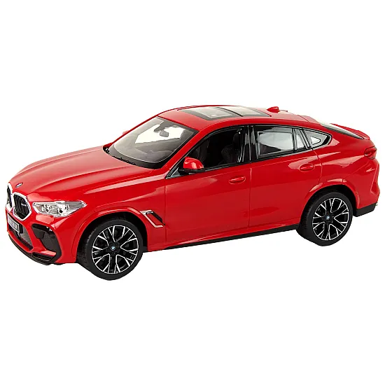 Car R/C Bmw X6 M 1:14 Rastar Red Rotaļlietu automašīnas