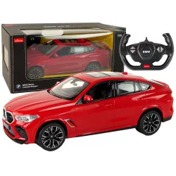 Automobilis R/C BMW X6 M 1:14 Rastar Red