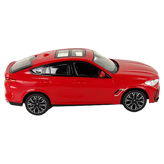 Car R/C Bmw X6 M 1:14 Rastar Red Rotaļlietu automašīnas