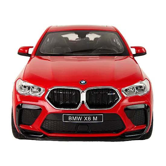 Car R/C Bmw X6 M 1:14 Rastar Red Rotaļlietu automašīnas
