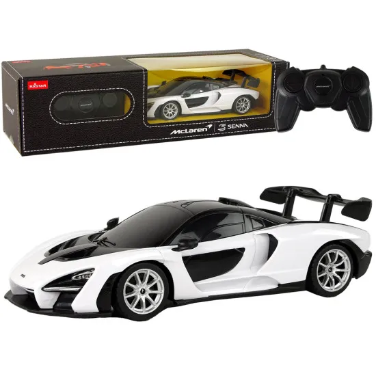 Car R/C McLaren 1:24 Rastar White Rotaļlietu automašīnas