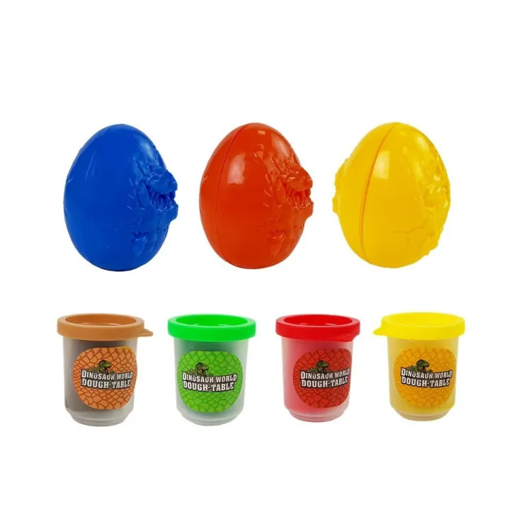 Dinozauru olu formulas ar plastilīnu Dinozauri