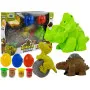 Dinozauru olu formulas ar plastilīnu