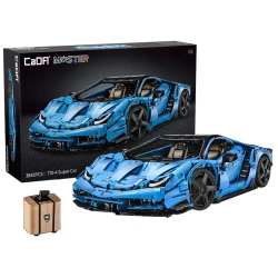 Konstrukcijas klucīšu Auto Cada 770-4 Master sacīkšu automašīna