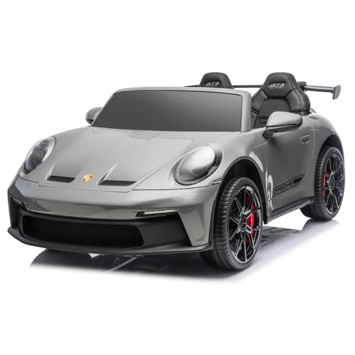 Bērnu pelēka elektriskā automašīna Porsche GT3 DK-P911