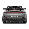 Bērnu pelēka elektriskā automašīna Porsche GT3 DK-P911