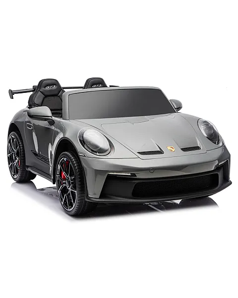 Bērnu pelēka elektriskā automašīna Porsche GT3 DK-P911