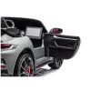 Bērnu pelēka elektriskā automašīna Porsche GT3 DK-P911