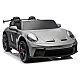 Bērnu pelēka elektriskā automašīna Porsche GT3 DK-P911