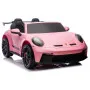 Bērnu rozā elektriskais automobilis Porsche GT3 DK-P911