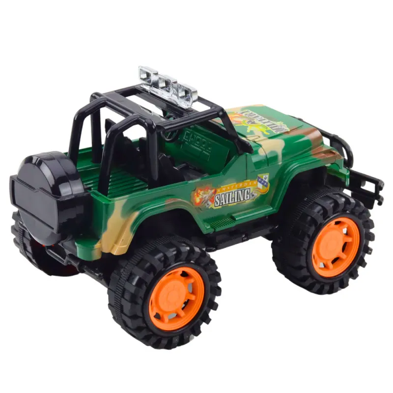 Large Military Off-Road Vehicle Green Rotaļlietu automašīnas