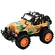 Large Military Off-Road Vehicle Beige Rotaļlietu automašīnas