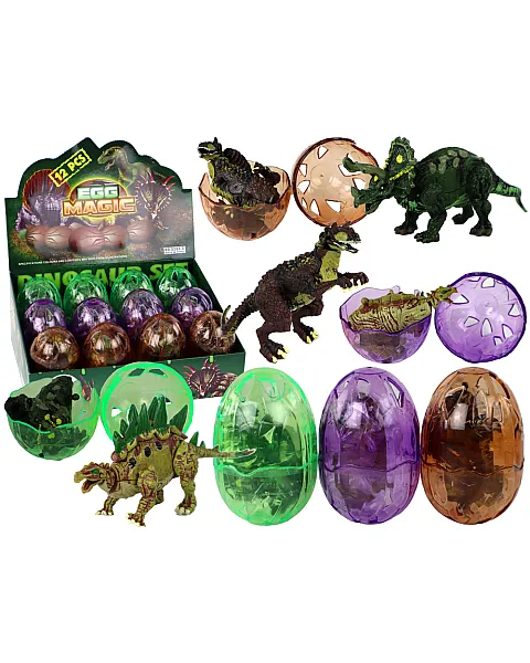 Dinozaurs caurspīdīgā olā