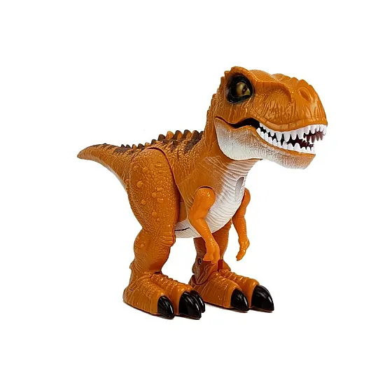 Attālināti vadāms oranžs dinozaurs Dinozauri